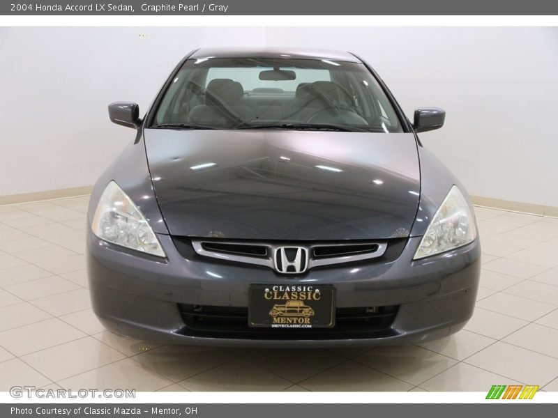 Graphite Pearl / Gray 2004 Honda Accord LX Sedan