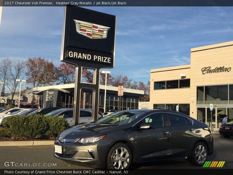 Heather Gray Metallic / Jet Black/Jet Black 2017 Chevrolet Volt Premier