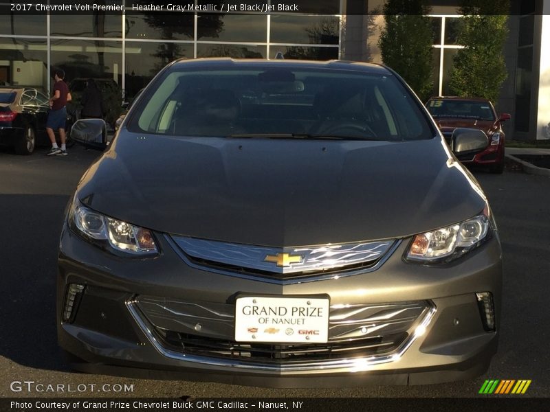 Heather Gray Metallic / Jet Black/Jet Black 2017 Chevrolet Volt Premier