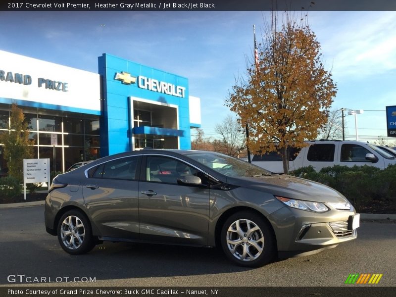 Heather Gray Metallic / Jet Black/Jet Black 2017 Chevrolet Volt Premier