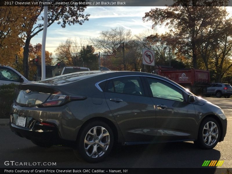 Heather Gray Metallic / Jet Black/Jet Black 2017 Chevrolet Volt Premier