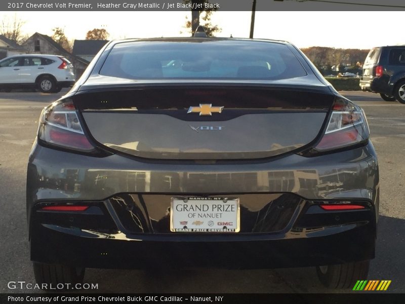 Heather Gray Metallic / Jet Black/Jet Black 2017 Chevrolet Volt Premier