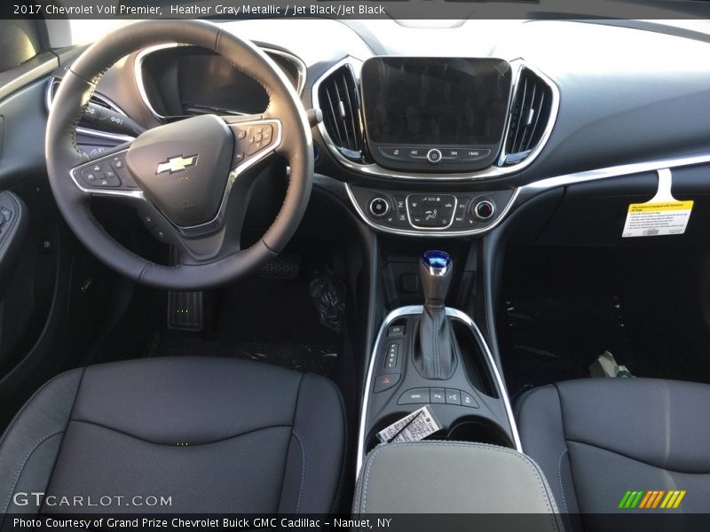 Heather Gray Metallic / Jet Black/Jet Black 2017 Chevrolet Volt Premier