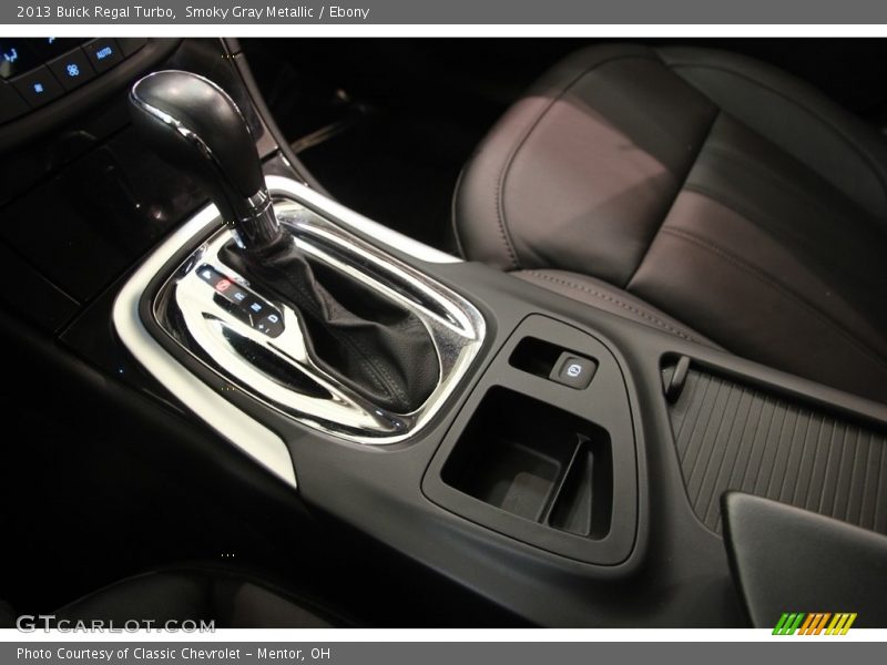 Smoky Gray Metallic / Ebony 2013 Buick Regal Turbo