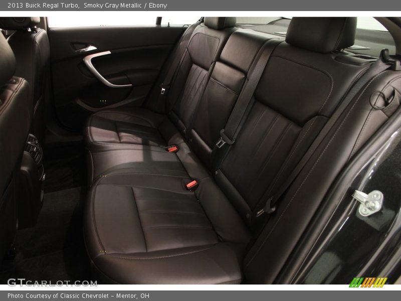 Smoky Gray Metallic / Ebony 2013 Buick Regal Turbo