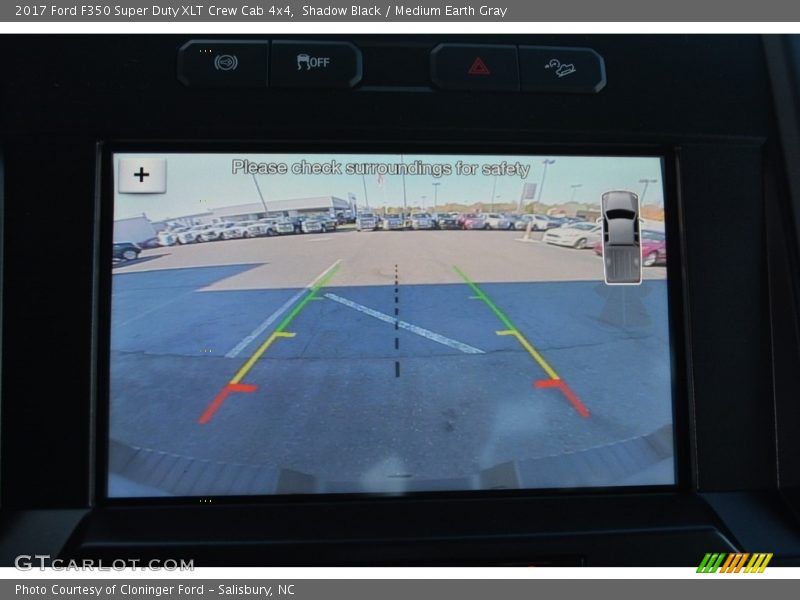Shadow Black / Medium Earth Gray 2017 Ford F350 Super Duty XLT Crew Cab 4x4