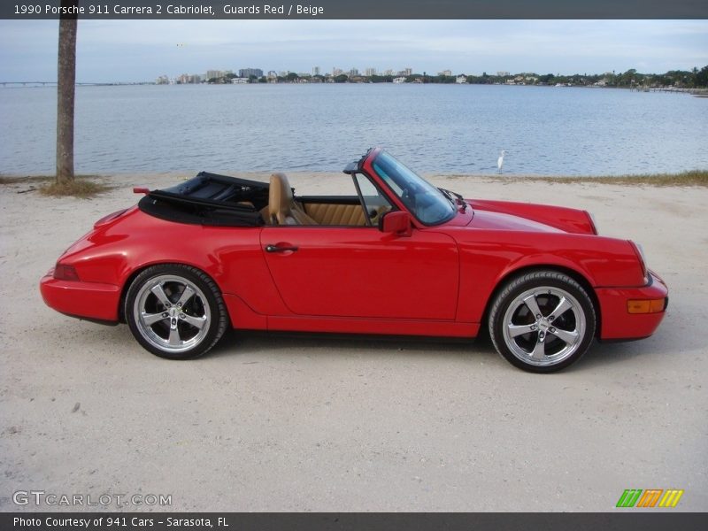  1990 911 Carrera 2 Cabriolet Guards Red