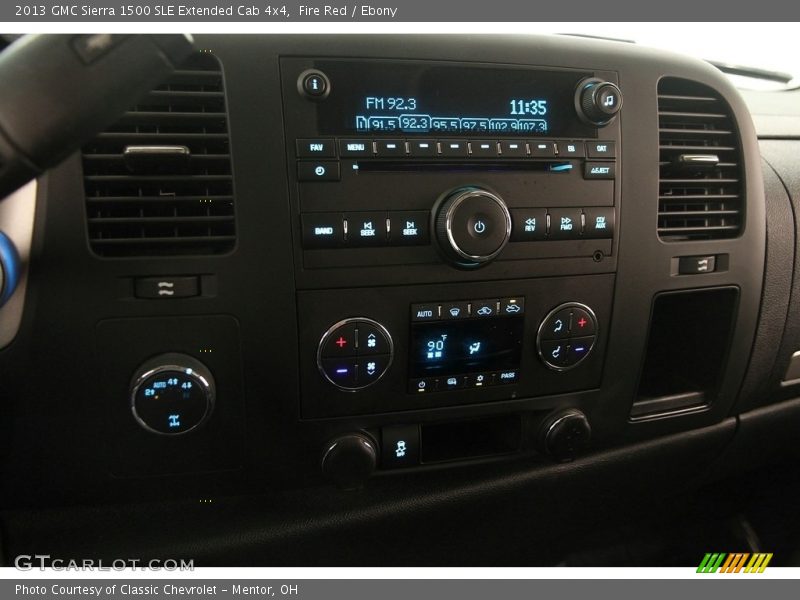Fire Red / Ebony 2013 GMC Sierra 1500 SLE Extended Cab 4x4