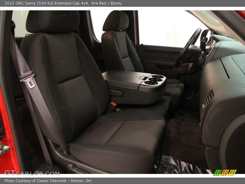 Fire Red / Ebony 2013 GMC Sierra 1500 SLE Extended Cab 4x4