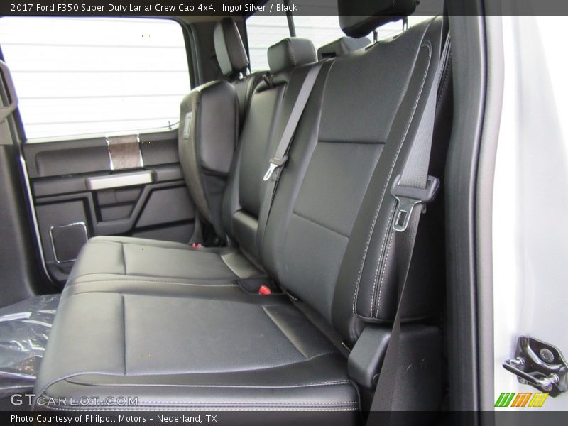 Rear Seat of 2017 F350 Super Duty Lariat Crew Cab 4x4