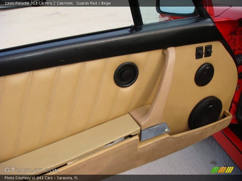Door Panel of 1990 911 Carrera 2 Cabriolet