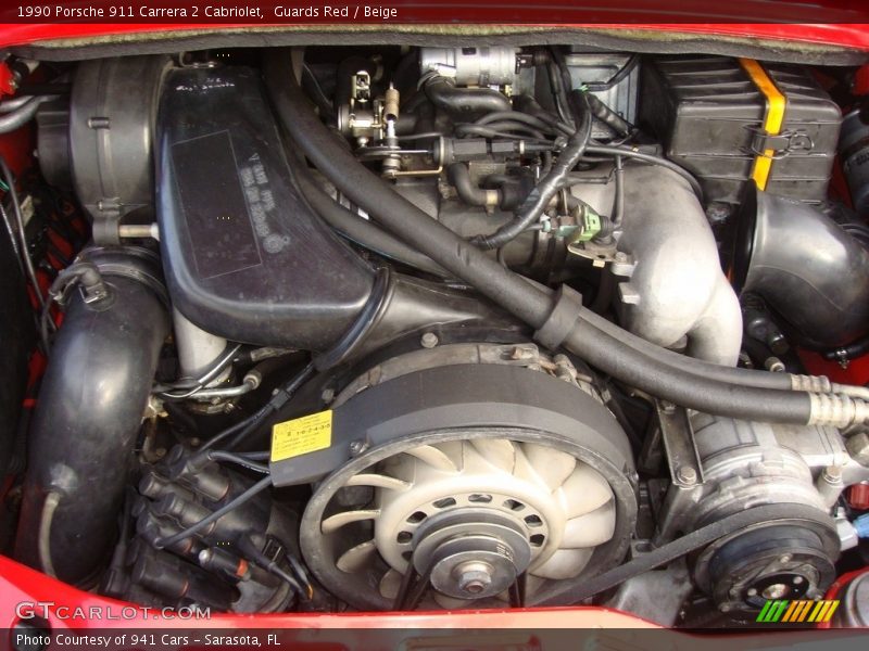 1990 911 Carrera 2 Cabriolet Engine - 3.6 Liter OHC 12-Valve Flat 6 Cylinder