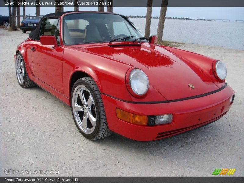  1990 911 Carrera 2 Cabriolet Guards Red