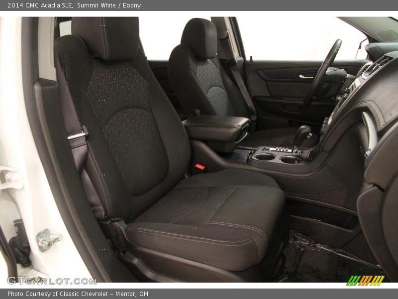 Summit White / Ebony 2014 GMC Acadia SLE