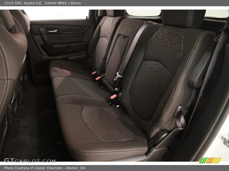 Summit White / Ebony 2014 GMC Acadia SLE