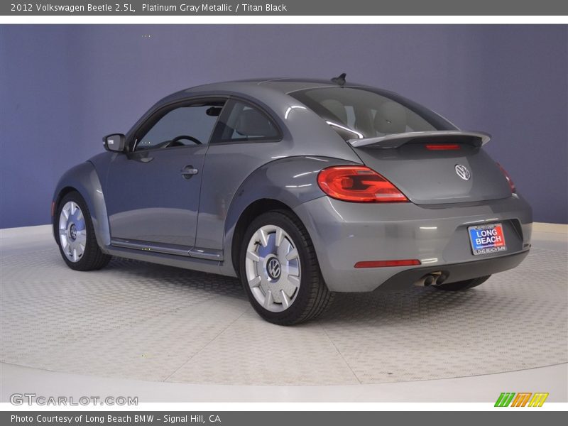Platinum Gray Metallic / Titan Black 2012 Volkswagen Beetle 2.5L