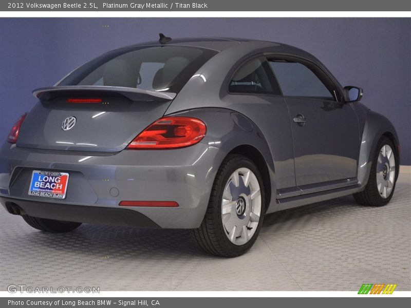 Platinum Gray Metallic / Titan Black 2012 Volkswagen Beetle 2.5L