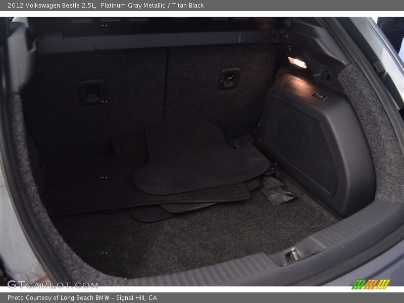 Platinum Gray Metallic / Titan Black 2012 Volkswagen Beetle 2.5L