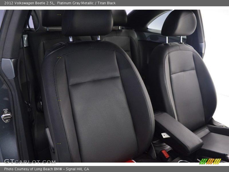 Platinum Gray Metallic / Titan Black 2012 Volkswagen Beetle 2.5L