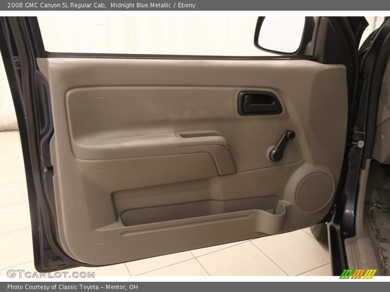 Midnight Blue Metallic / Ebony 2008 GMC Canyon SL Regular Cab