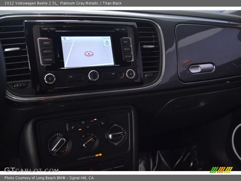 Platinum Gray Metallic / Titan Black 2012 Volkswagen Beetle 2.5L