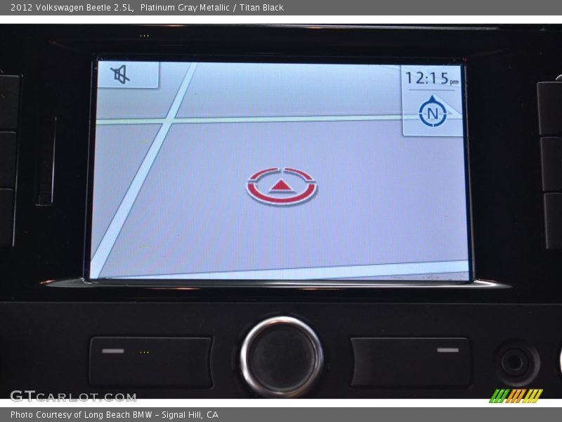 Platinum Gray Metallic / Titan Black 2012 Volkswagen Beetle 2.5L