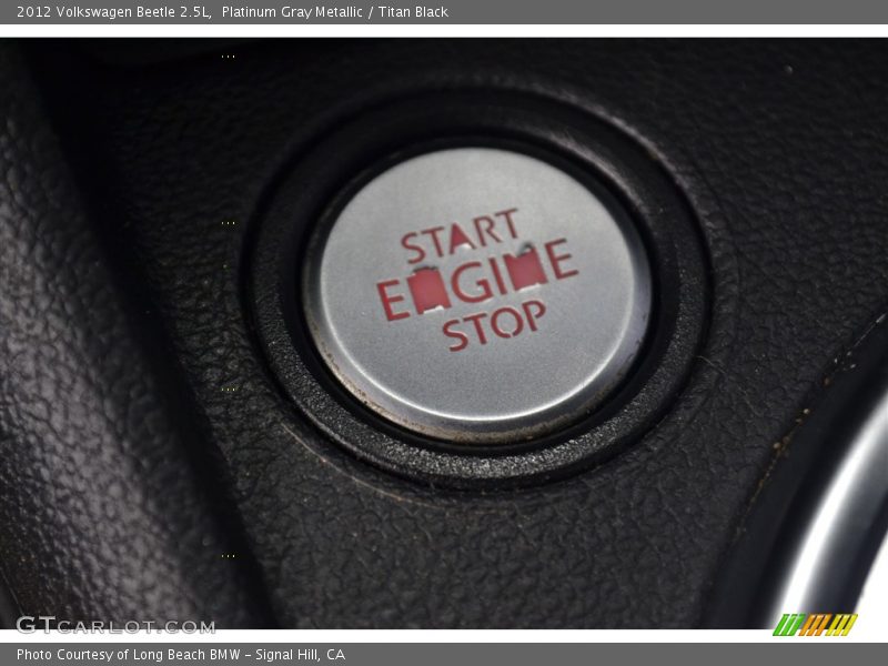 Platinum Gray Metallic / Titan Black 2012 Volkswagen Beetle 2.5L
