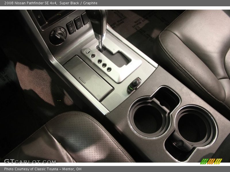 Super Black / Graphite 2008 Nissan Pathfinder SE 4x4