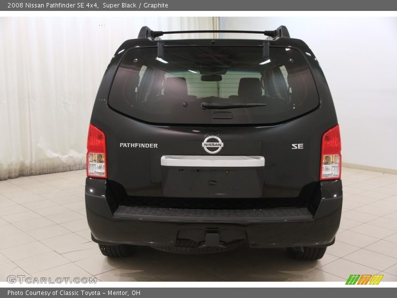 Super Black / Graphite 2008 Nissan Pathfinder SE 4x4