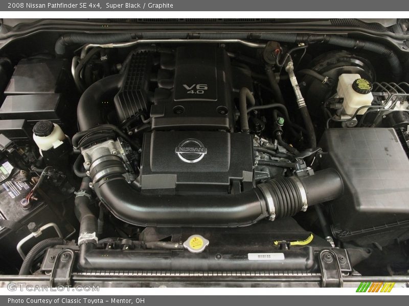 Super Black / Graphite 2008 Nissan Pathfinder SE 4x4