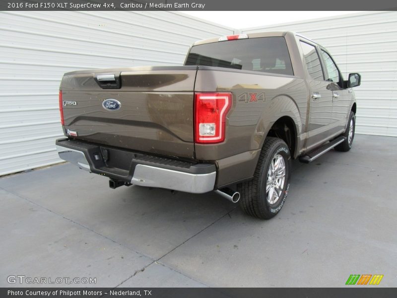 Caribou / Medium Earth Gray 2016 Ford F150 XLT SuperCrew 4x4