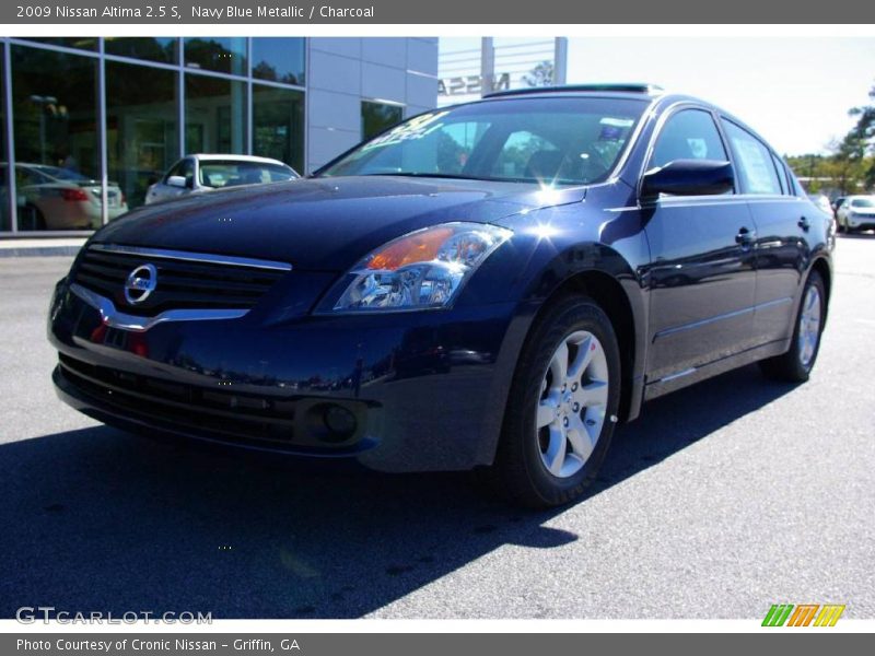 Navy Blue Metallic / Charcoal 2009 Nissan Altima 2.5 S