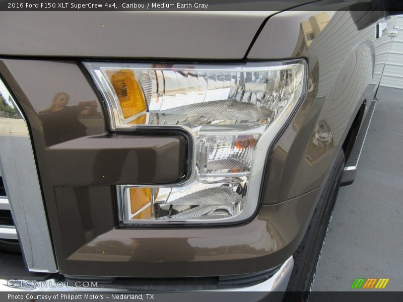 Caribou / Medium Earth Gray 2016 Ford F150 XLT SuperCrew 4x4