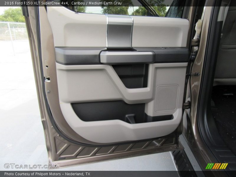 Caribou / Medium Earth Gray 2016 Ford F150 XLT SuperCrew 4x4