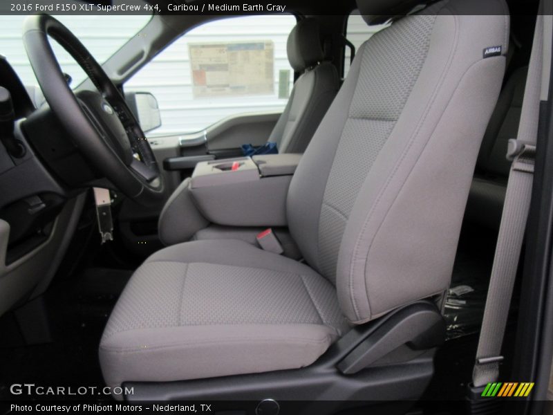 Caribou / Medium Earth Gray 2016 Ford F150 XLT SuperCrew 4x4