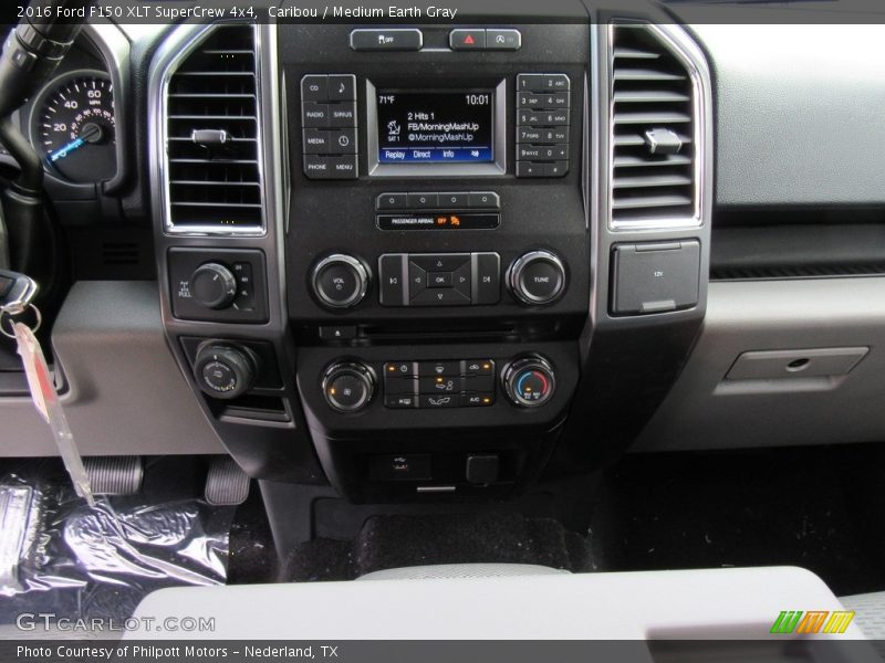 Caribou / Medium Earth Gray 2016 Ford F150 XLT SuperCrew 4x4