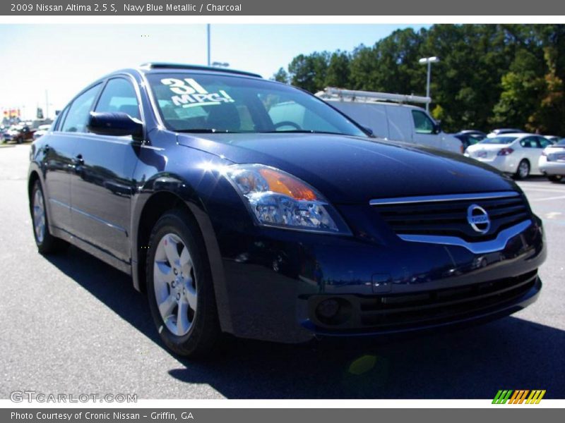 Navy Blue Metallic / Charcoal 2009 Nissan Altima 2.5 S