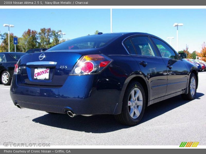 Navy Blue Metallic / Charcoal 2009 Nissan Altima 2.5 S