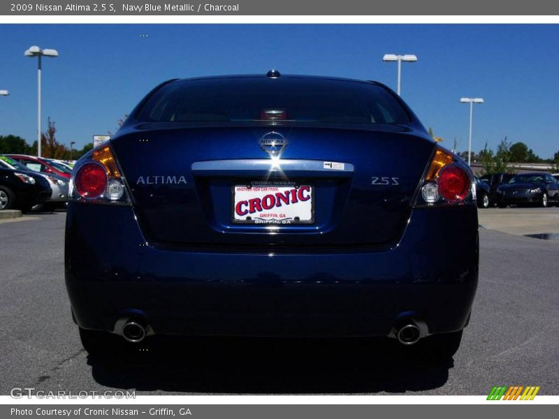 Navy Blue Metallic / Charcoal 2009 Nissan Altima 2.5 S