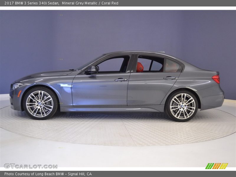  2017 3 Series 340i Sedan Mineral Grey Metallic