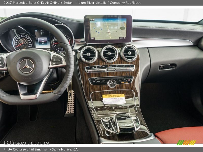 Dashboard of 2017 C 43 AMG 4Matic Sedan