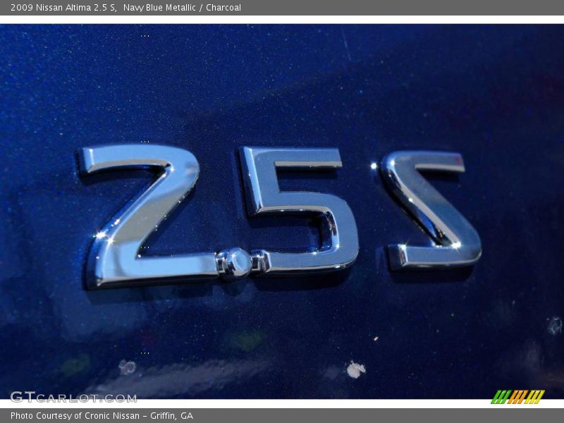Navy Blue Metallic / Charcoal 2009 Nissan Altima 2.5 S