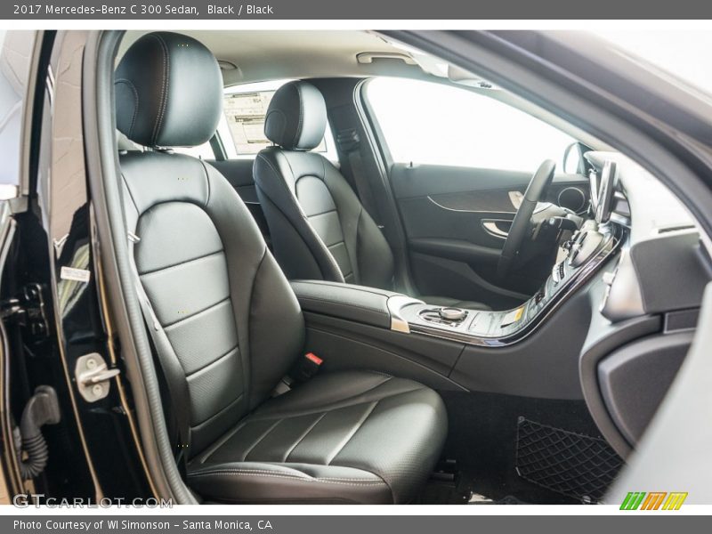Black / Black 2017 Mercedes-Benz C 300 Sedan