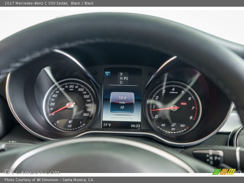 Black / Black 2017 Mercedes-Benz C 300 Sedan