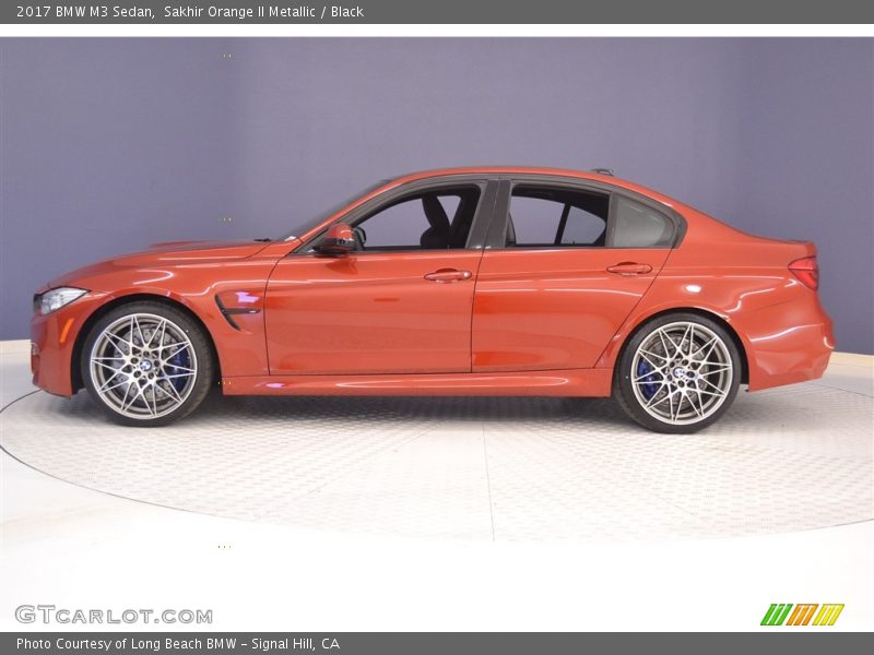  2017 M3 Sedan Sakhir Orange II Metallic