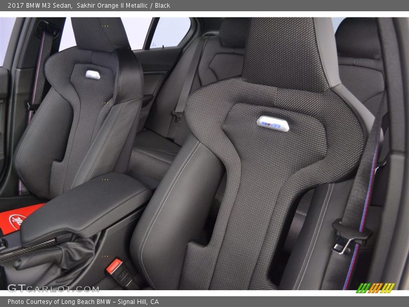 Front Seat of 2017 M3 Sedan