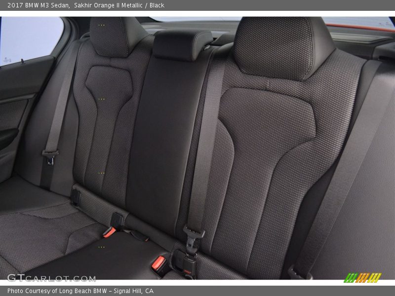 Rear Seat of 2017 M3 Sedan