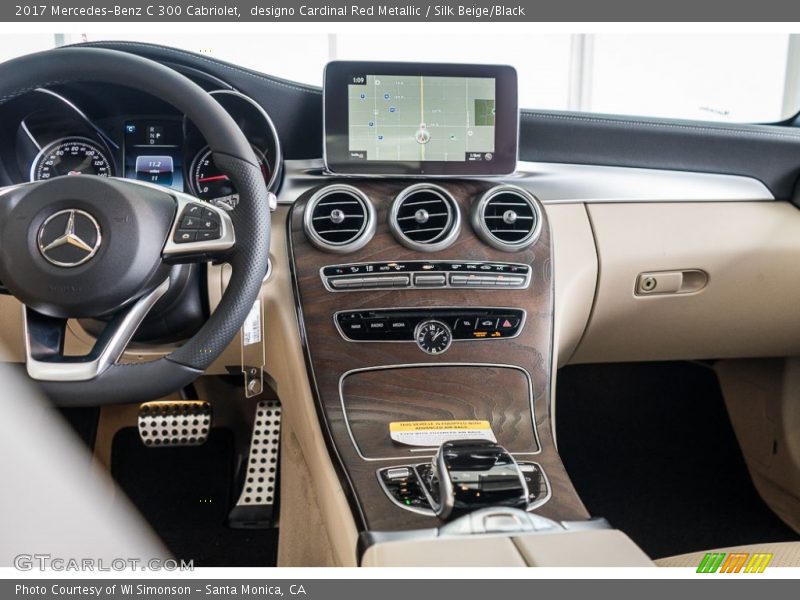 Dashboard of 2017 C 300 Cabriolet