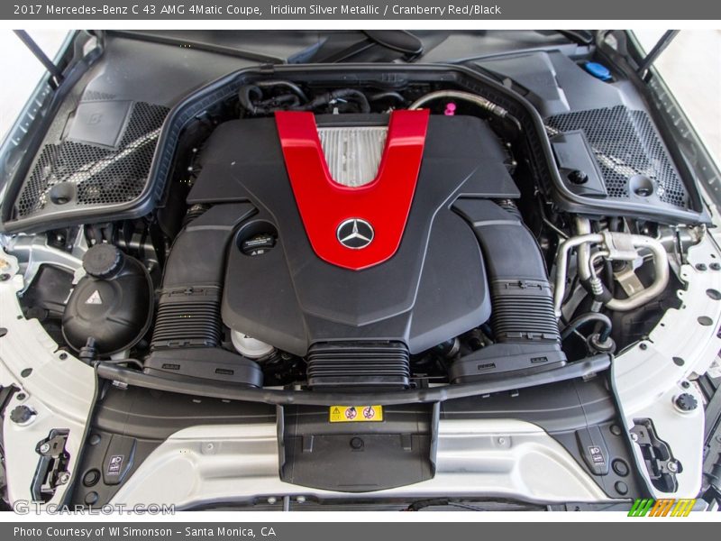  2017 C 43 AMG 4Matic Coupe Engine - 3.0 Liter AMG DI biturbo DOHC 24-Valve VVT V6