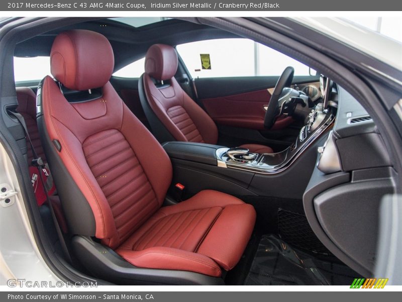 Front Seat of 2017 C 43 AMG 4Matic Coupe